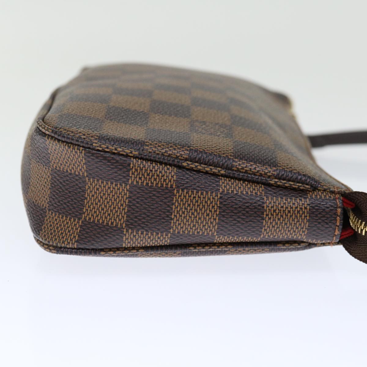 LOUIS VUITTON Damier Ebene Pochette Accessoires Pouch N41206 LV Auth 72102SA