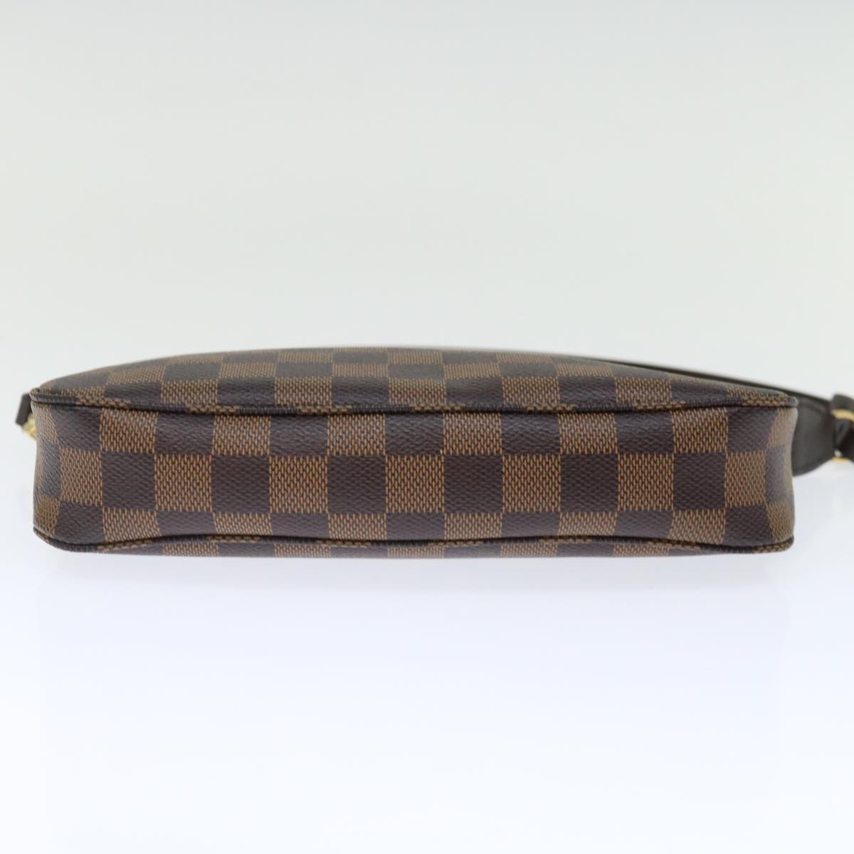 LOUIS VUITTON Damier Ebene Pochette Accessoires Pouch N41206 LV Auth 72102SA