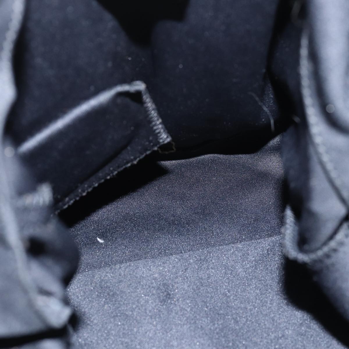 FENDI Shoulder Bag Nylon Black Auth 72108