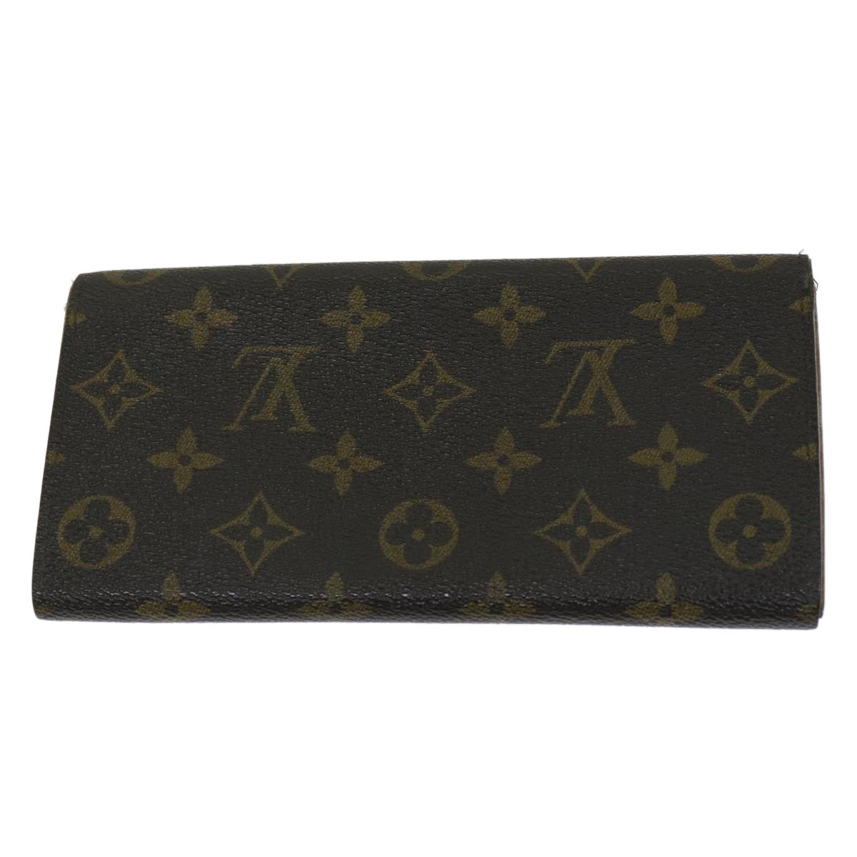 LOUIS VUITTON Monogram Pochette Porte Monnaie Credit Wallet M61725 Auth 72124 - 0