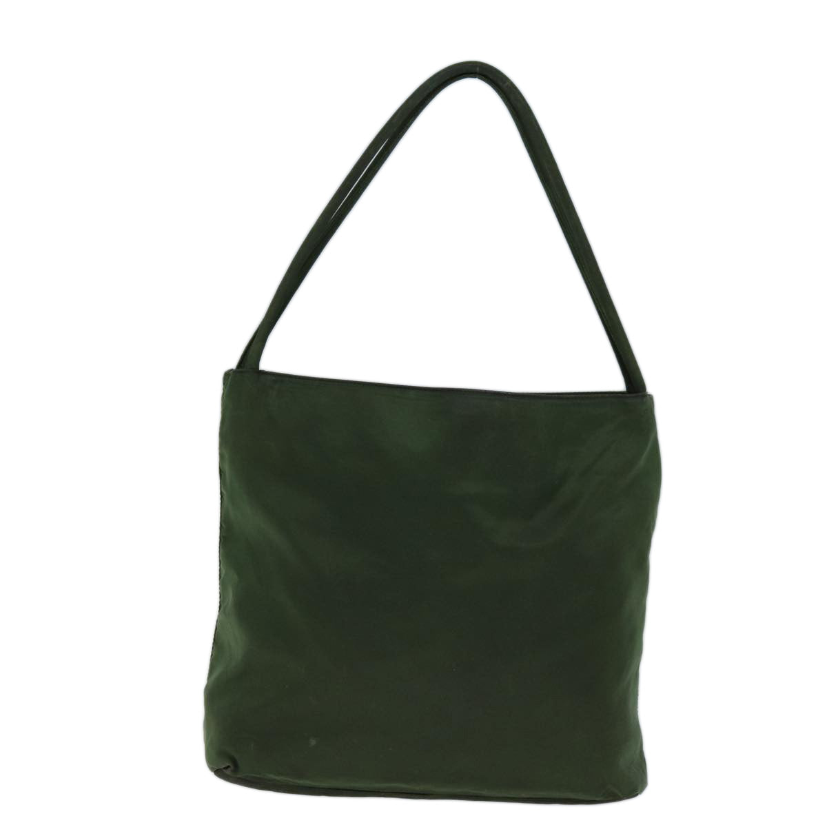 PRADA Tote Bag Nylon Khaki Auth 72138 - 0