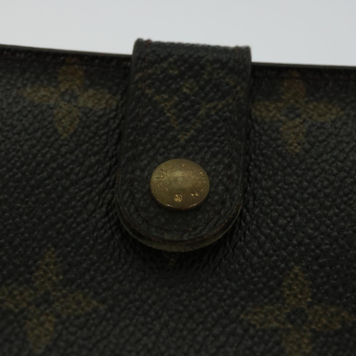 LOUIS VUITTON Monogram Compact Zip Wallet M61667 LV Auth 72142