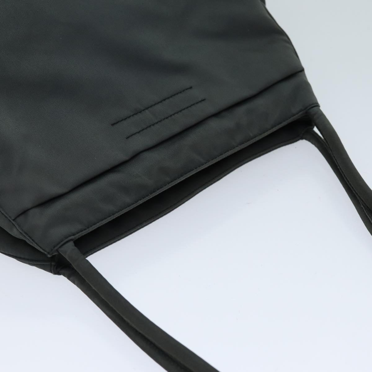 PRADA Tote Bag Nylon Khaki Auth 72143