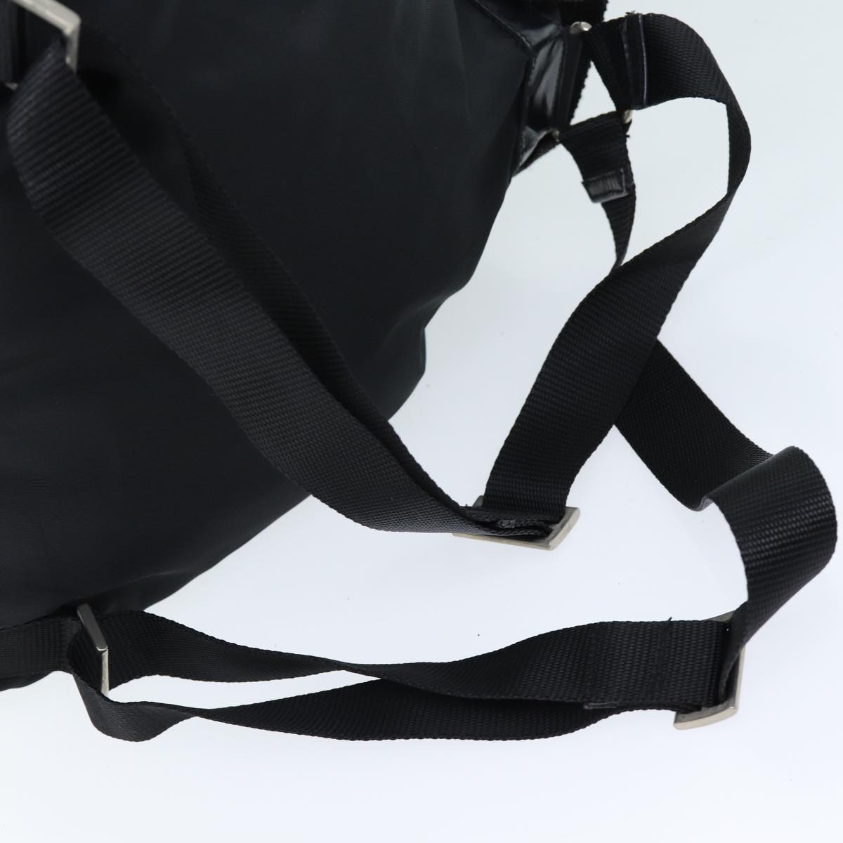 PRADA Backpack Nylon Black Auth 72146