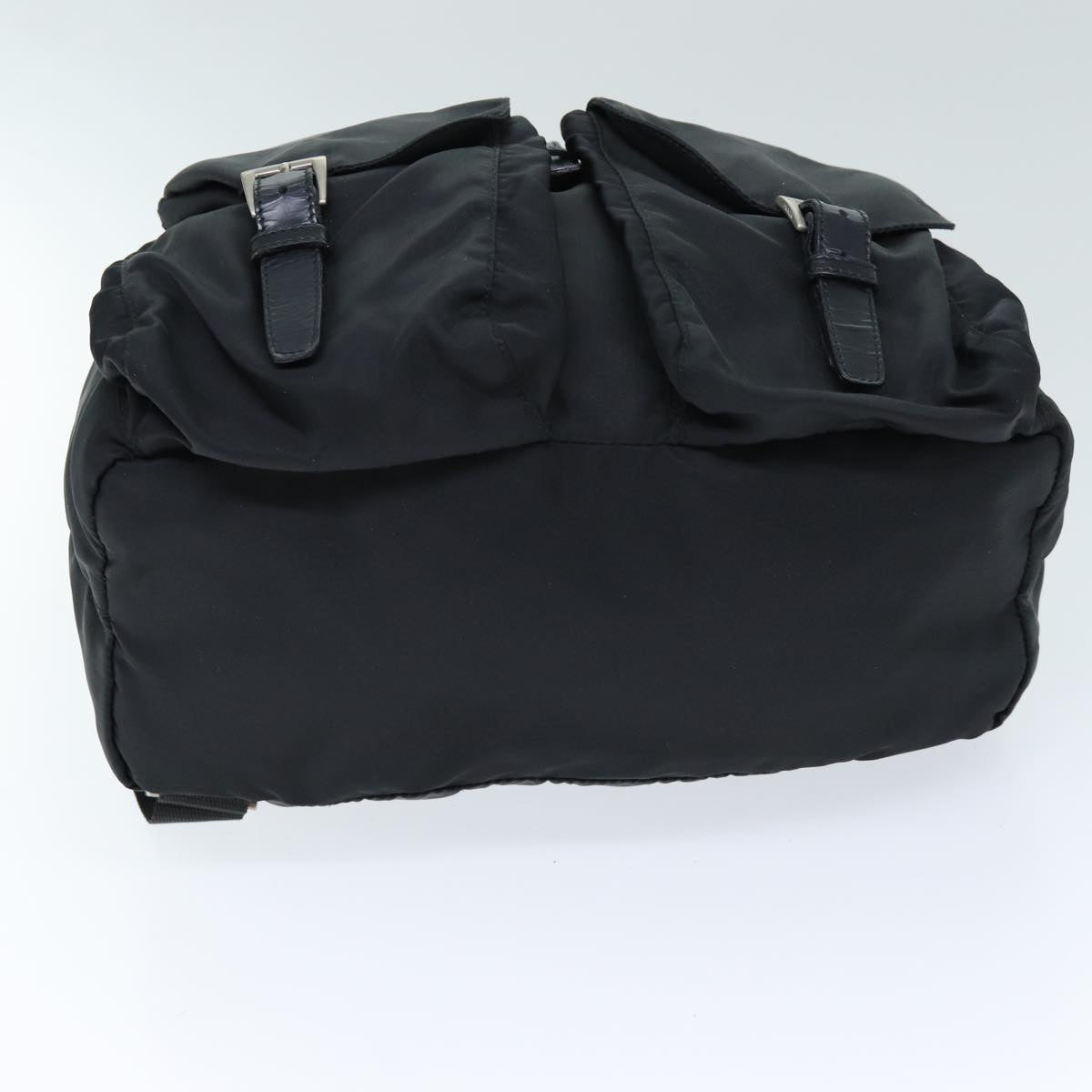 PRADA Backpack Nylon Black Auth 72146