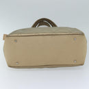 CHANEL Wild Stitch Tote Bag Leather Beige CC Auth 72149-5