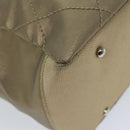 CHANEL Wild Stitch Tote Bag Leather Beige CC Auth 72149-16