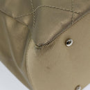 CHANEL Wild Stitch Tote Bag Leather Beige CC Auth 72149-9