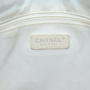 CHANEL Wild Stitch Tote Bag Leather Beige CC Auth 72149-20
