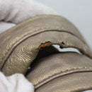 CHANEL Wild Stitch Tote Bag Leather Beige CC Auth 72149-8