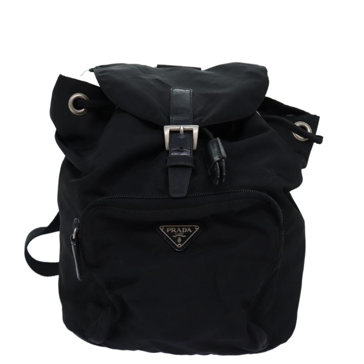 PRADA Backpack Nylon Black Auth 72159 - 0