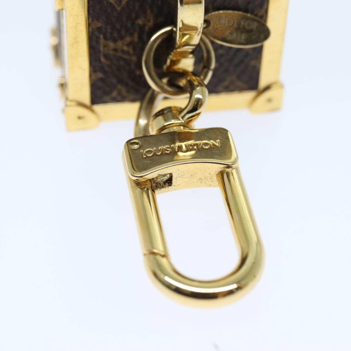 LOUIS VUITTON Monogram Trunk Key Holder LV Auth 72162A