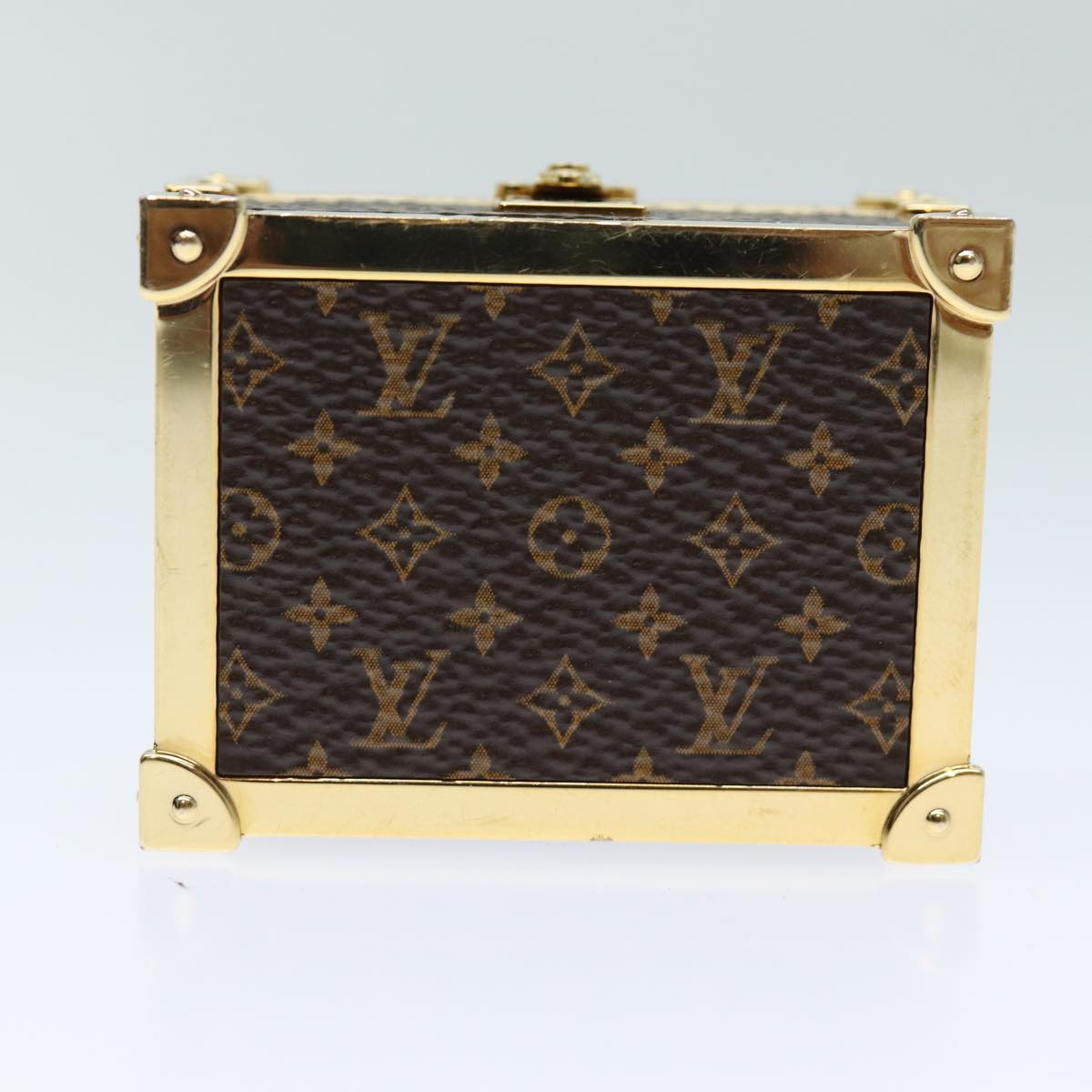 LOUIS VUITTON Monogram Trunk Key Holder LV Auth 72162A