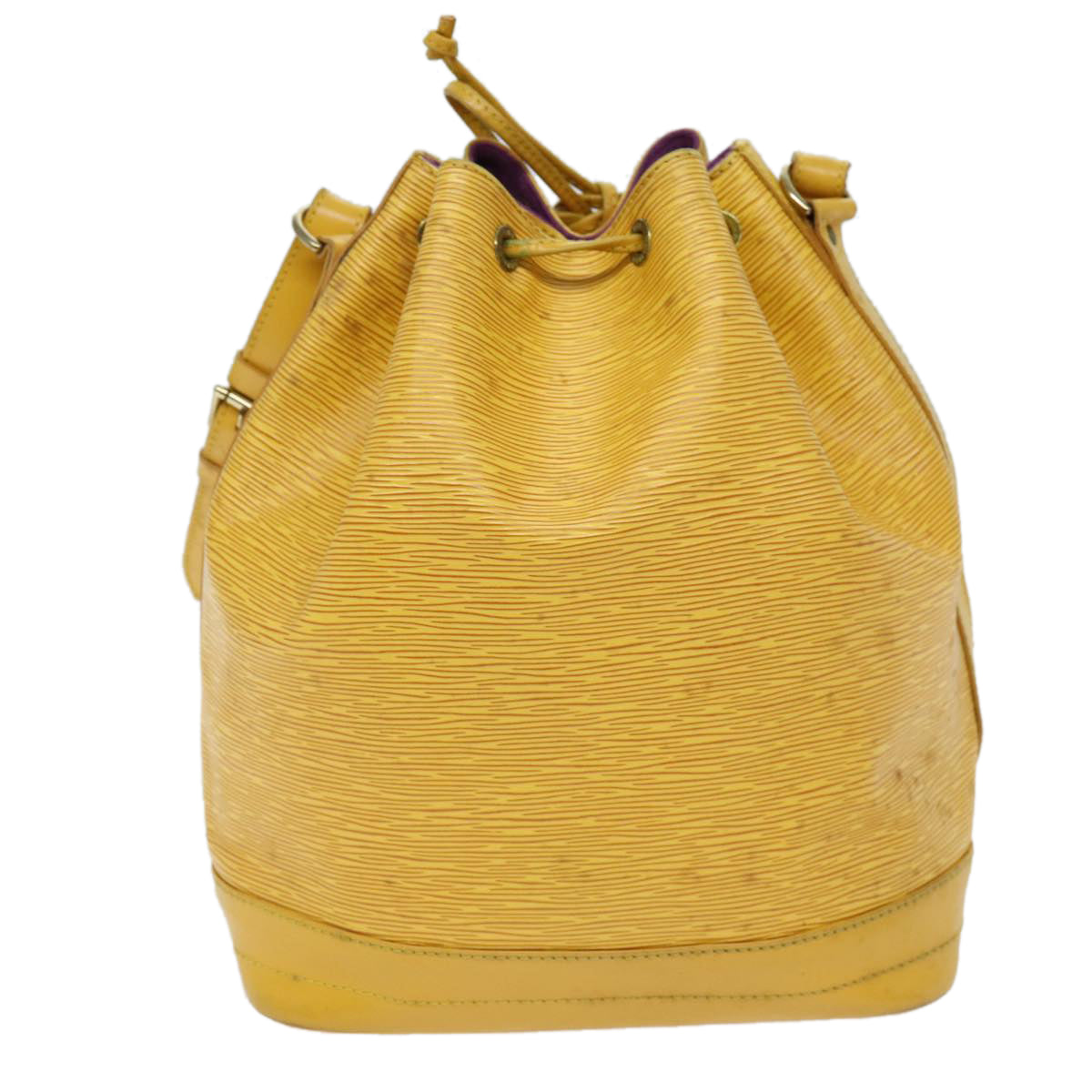 LOUIS VUITTON Epi Noe Shoulder Bag Tassili Yellow M44009 LV Auth 72192