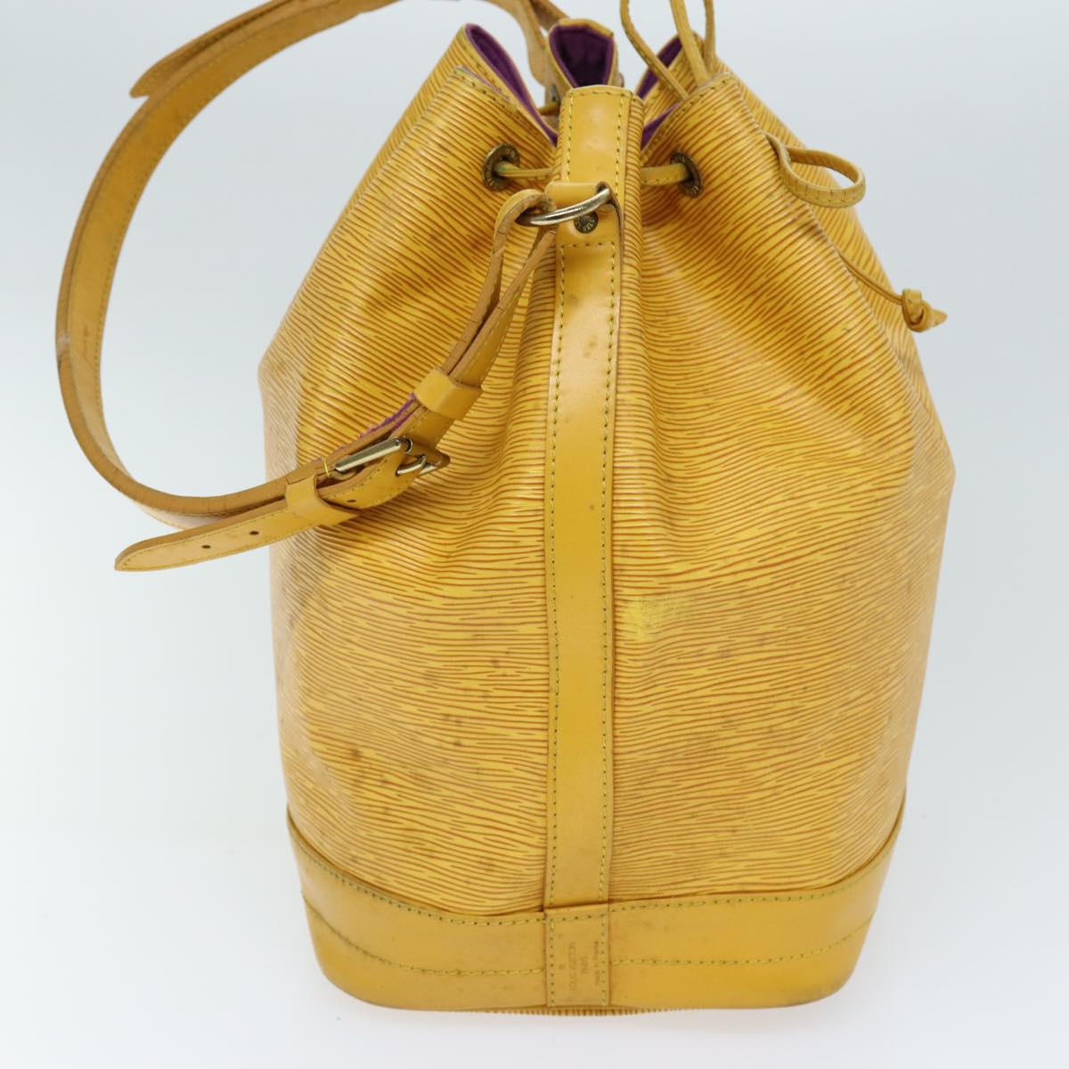 LOUIS VUITTON Epi Noe Shoulder Bag Tassili Yellow M44009 LV Auth 72192