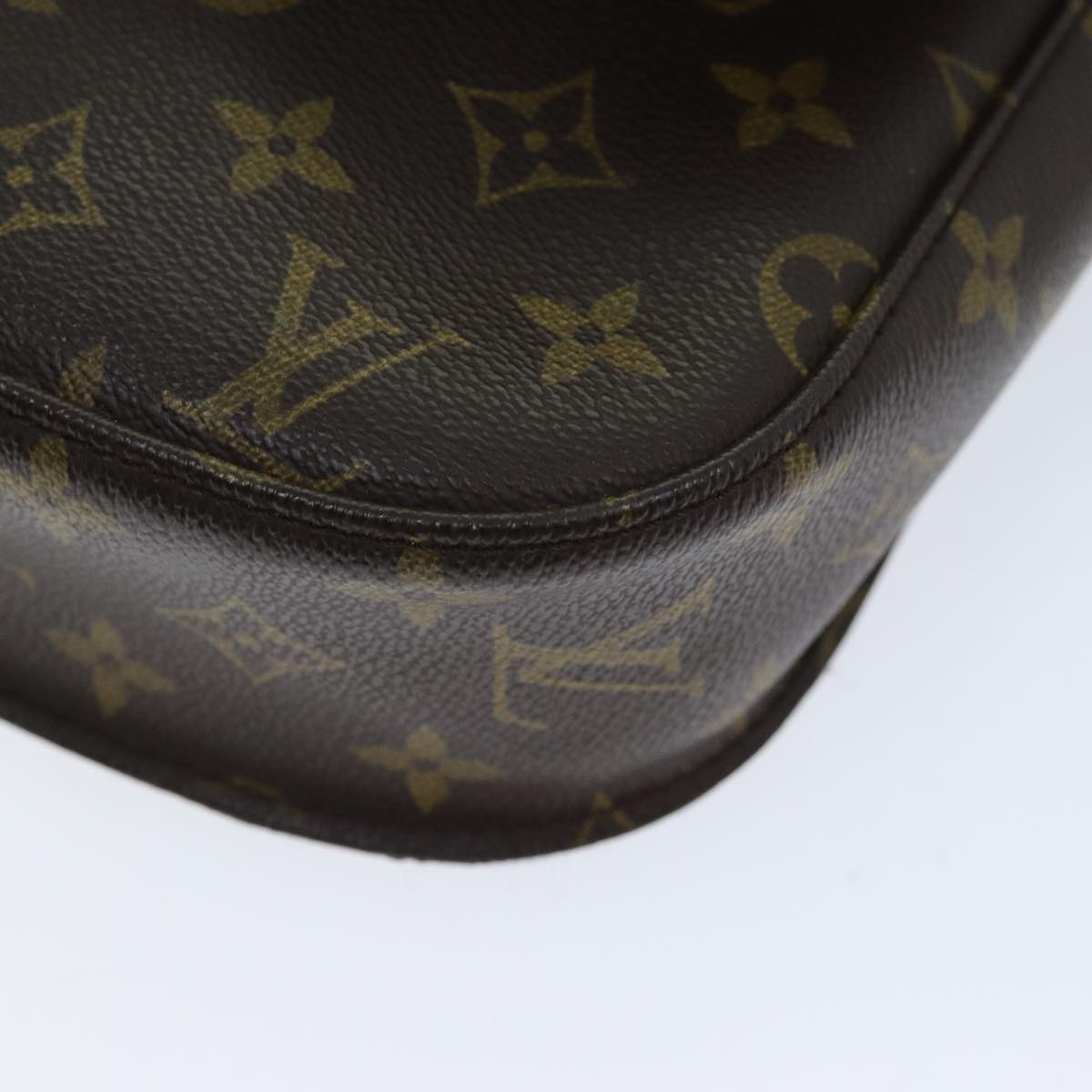 LOUIS VUITTON Monogram Saint Cloud GM Shoulder Bag M51242 LV Auth 72221