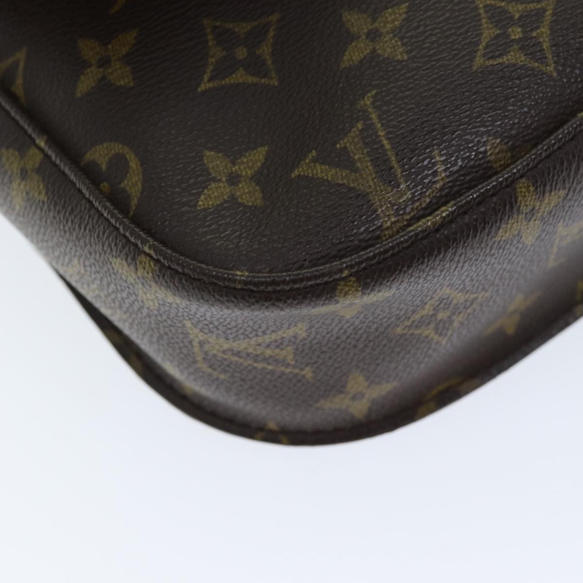 LOUIS VUITTON Monogram Saint Cloud GM Shoulder Bag M51242 LV Auth 72221