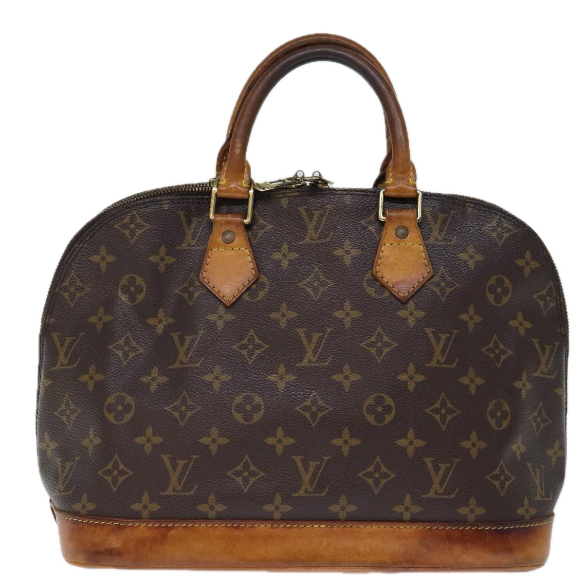 LOUIS VUITTON Monogram Alma Hand Bag M51130 LV Auth 72227