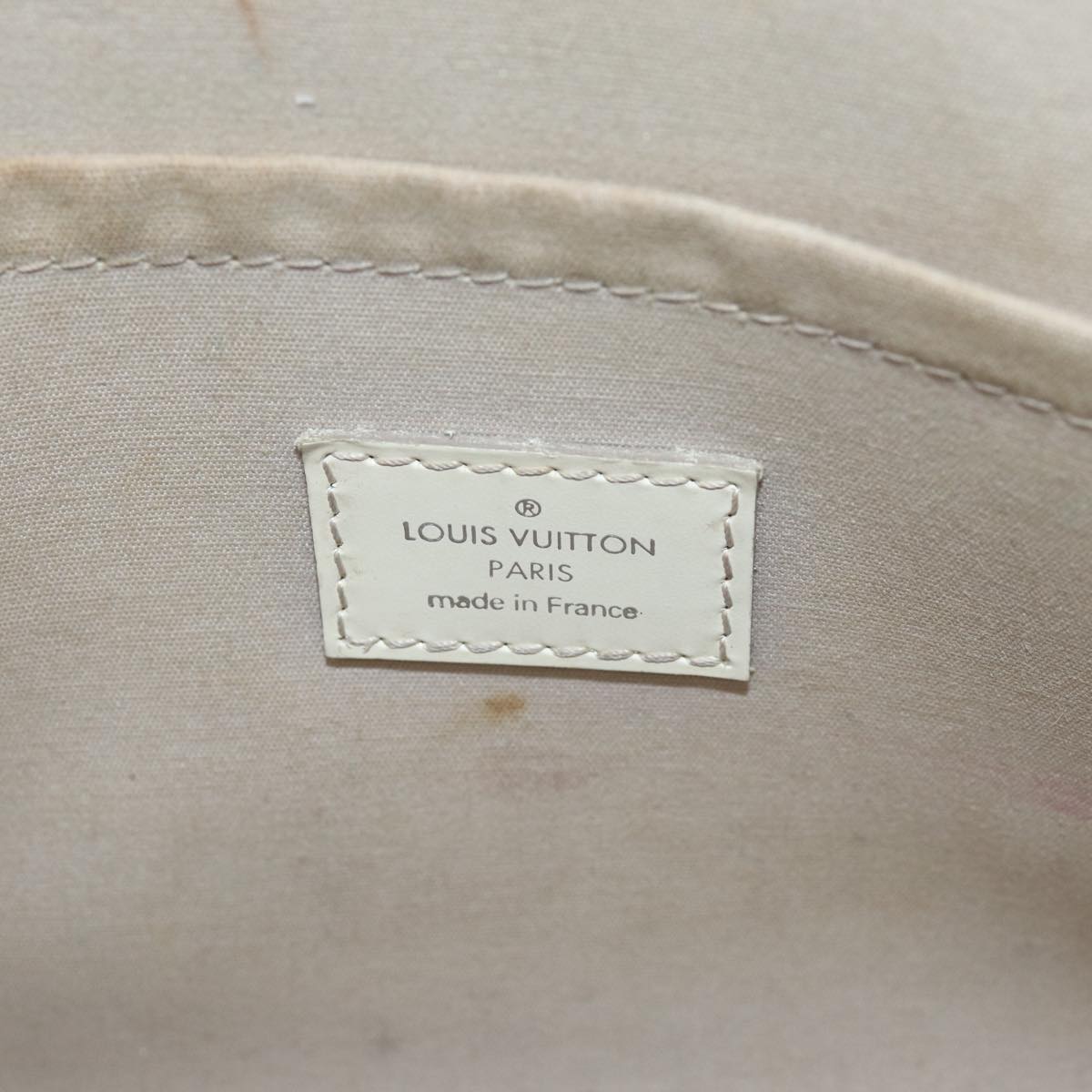 LOUIS VUITTON Epi Madeleine PM Hand Bag White Yvoire M5933J LV Auth 72228