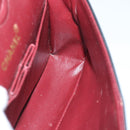 CHANEL Matelasse Chain Shoulder Bag Lamb Skin Black CC Auth 72241A-21