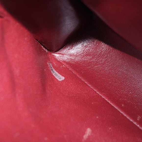 CHANEL Matelasse Chain Shoulder Bag Lamb Skin Black CC Auth 72241A