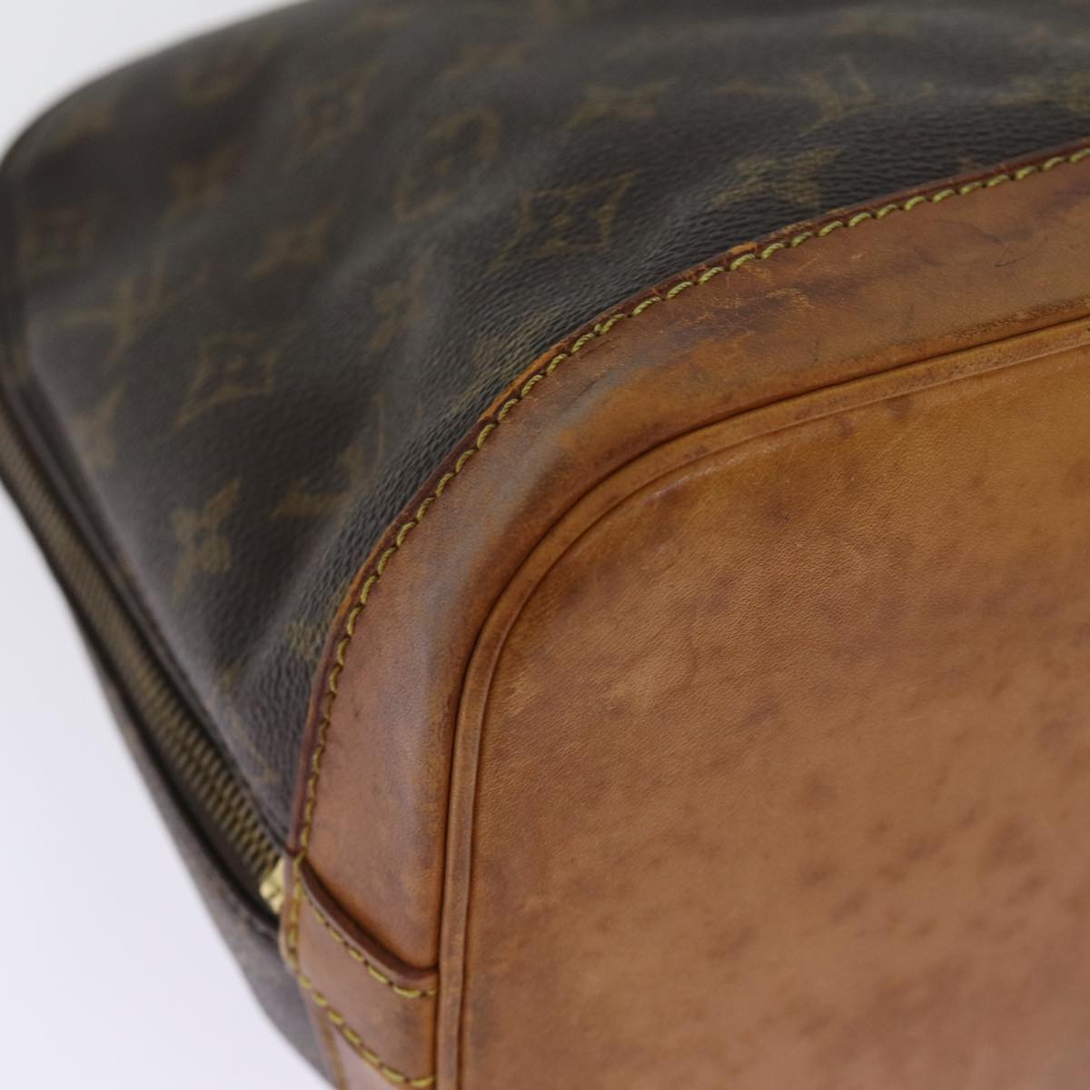 LOUIS VUITTON Monogram Alma Hand Bag M51130 LV Auth 72243