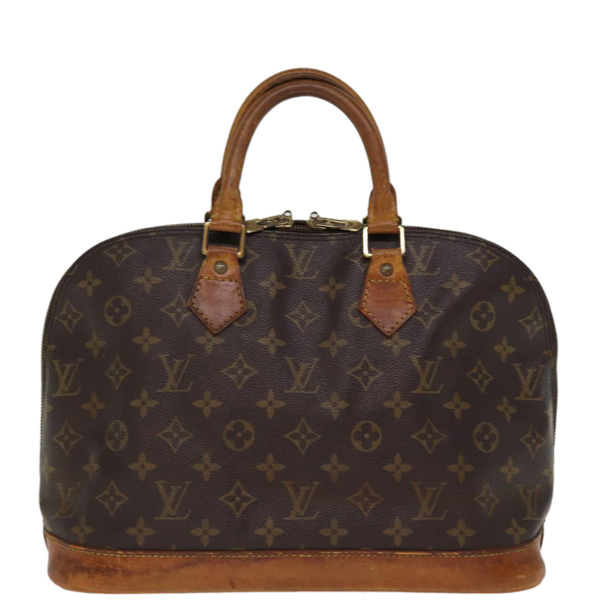 LOUIS VUITTON Monogram Alma Hand Bag M51130 LV Auth 72243