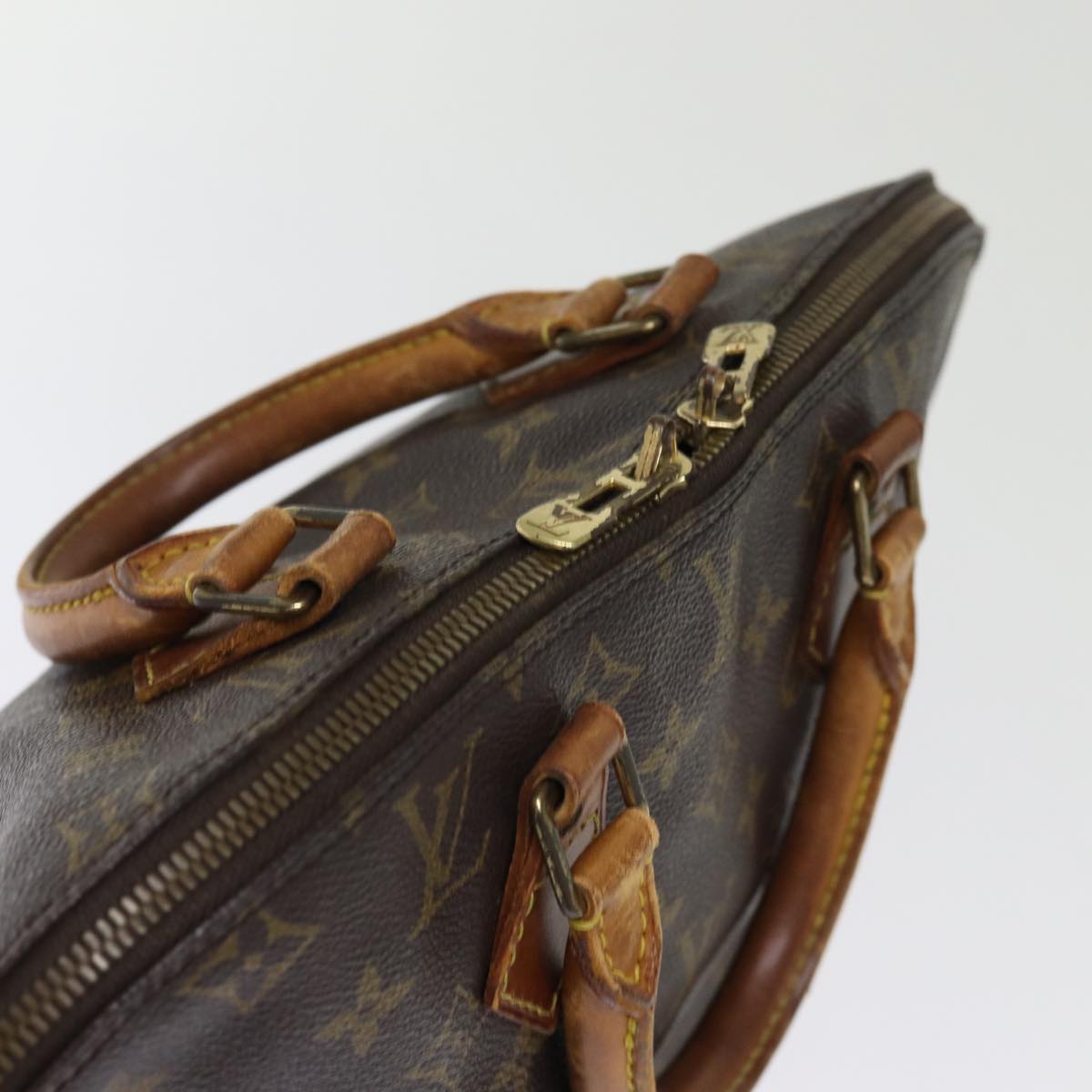 LOUIS VUITTON Monogram Alma Hand Bag M51130 LV Auth 72243