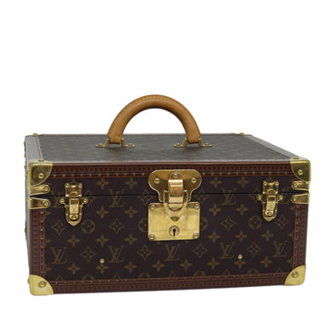 LOUIS VUITTON Monogram Attache Case Trunk SPO LV Auth 72245S