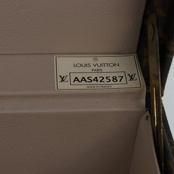 LOUIS VUITTON Monogram Attache Case Trunk SPO LV Auth 72245S
