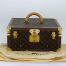 LOUIS VUITTON Monogram Attache Case Trunk SPO LV Auth 72245S-12