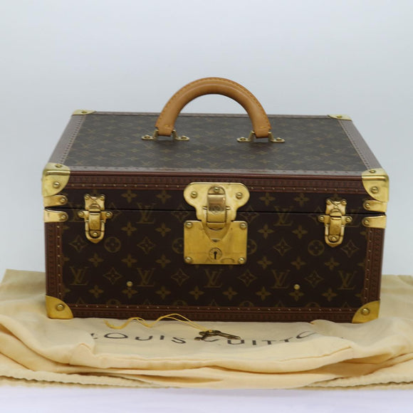 LOUIS VUITTON Monogram Attache Case Trunk SPO LV Auth 72245S