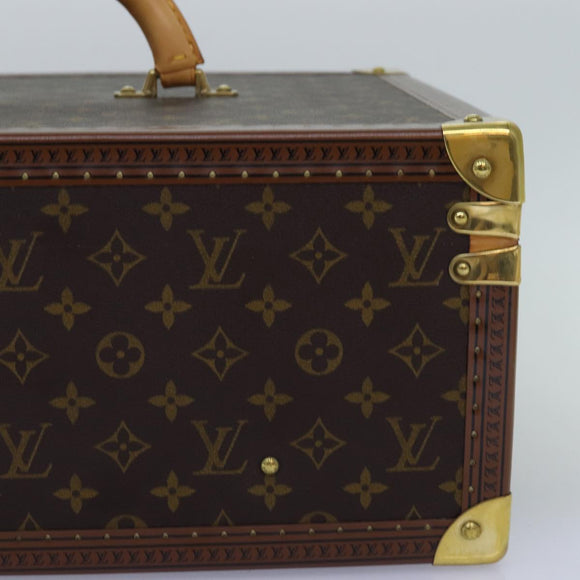LOUIS VUITTON Monogram Attache Case Trunk SPO LV Auth 72245S