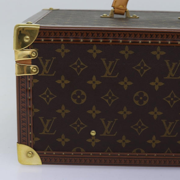 LOUIS VUITTON Monogram Attache Case Trunk SPO LV Auth 72245S