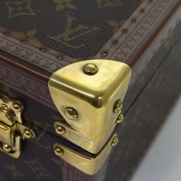 LOUIS VUITTON Monogram Attache Case Trunk SPO LV Auth 72245S