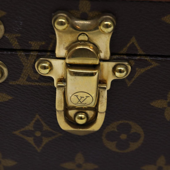 LOUIS VUITTON Monogram Attache Case Trunk SPO LV Auth 72245S