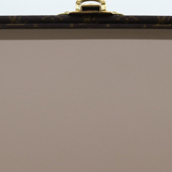 LOUIS VUITTON Monogram Attache Case Trunk SPO LV Auth 72245S