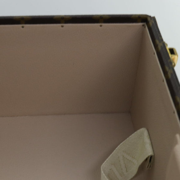 LOUIS VUITTON Monogram Attache Case Trunk SPO LV Auth 72245S
