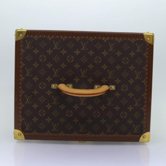 LOUIS VUITTON Monogram Attache Case Trunk SPO LV Auth 72245S