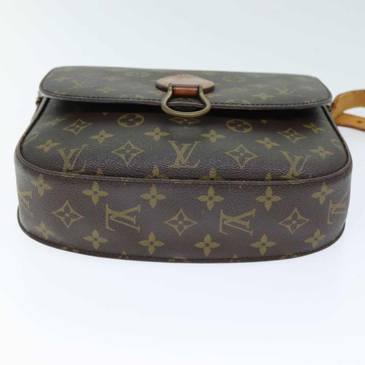 LOUIS VUITTON Monogram Saint Cloud GM Shoulder Bag Vintage M51242 LV Auth 72260