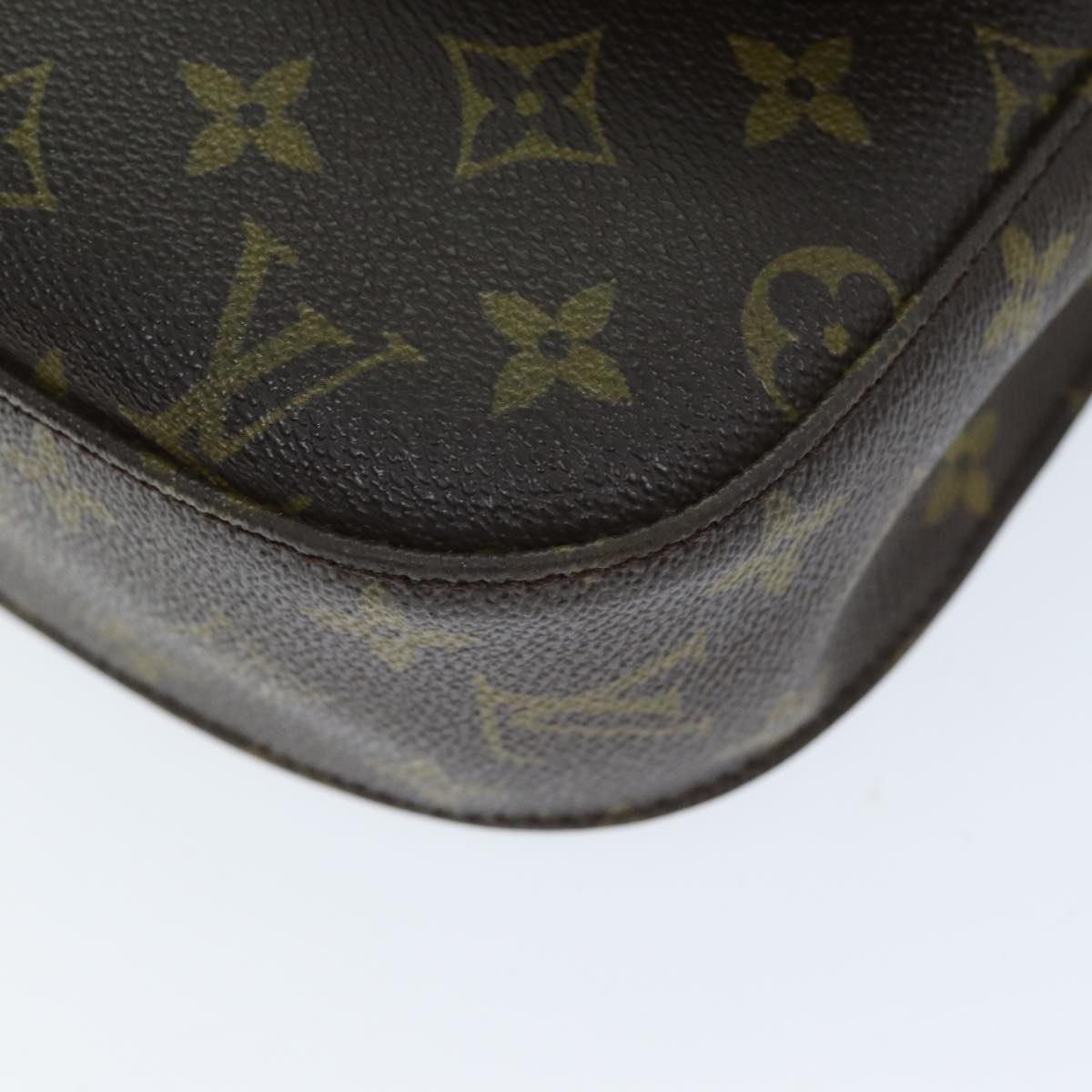 LOUIS VUITTON Monogram Saint Cloud GM Shoulder Bag Vintage M51242 LV Auth 72260