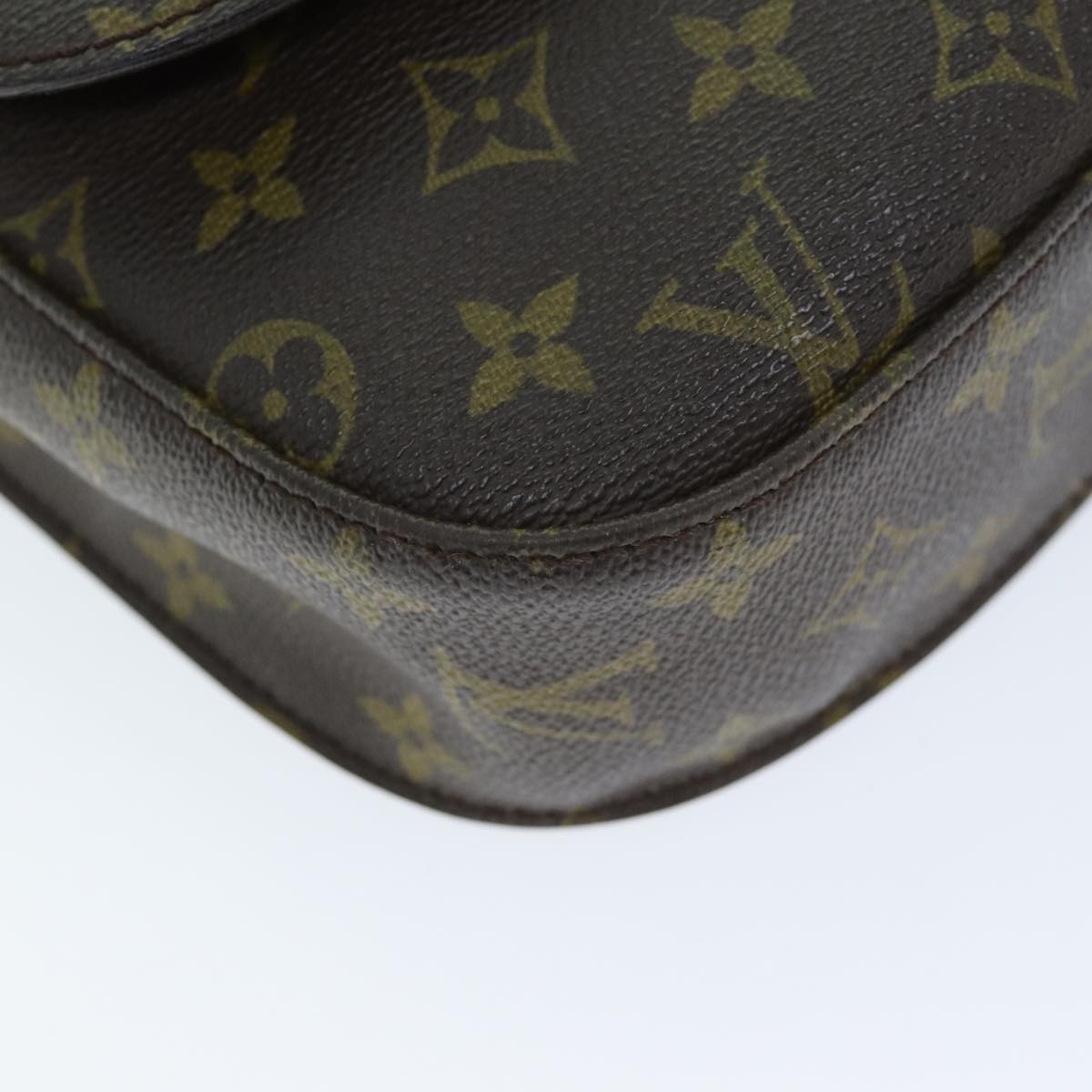 LOUIS VUITTON Monogram Saint Cloud GM Shoulder Bag Vintage M51242 LV Auth 72260