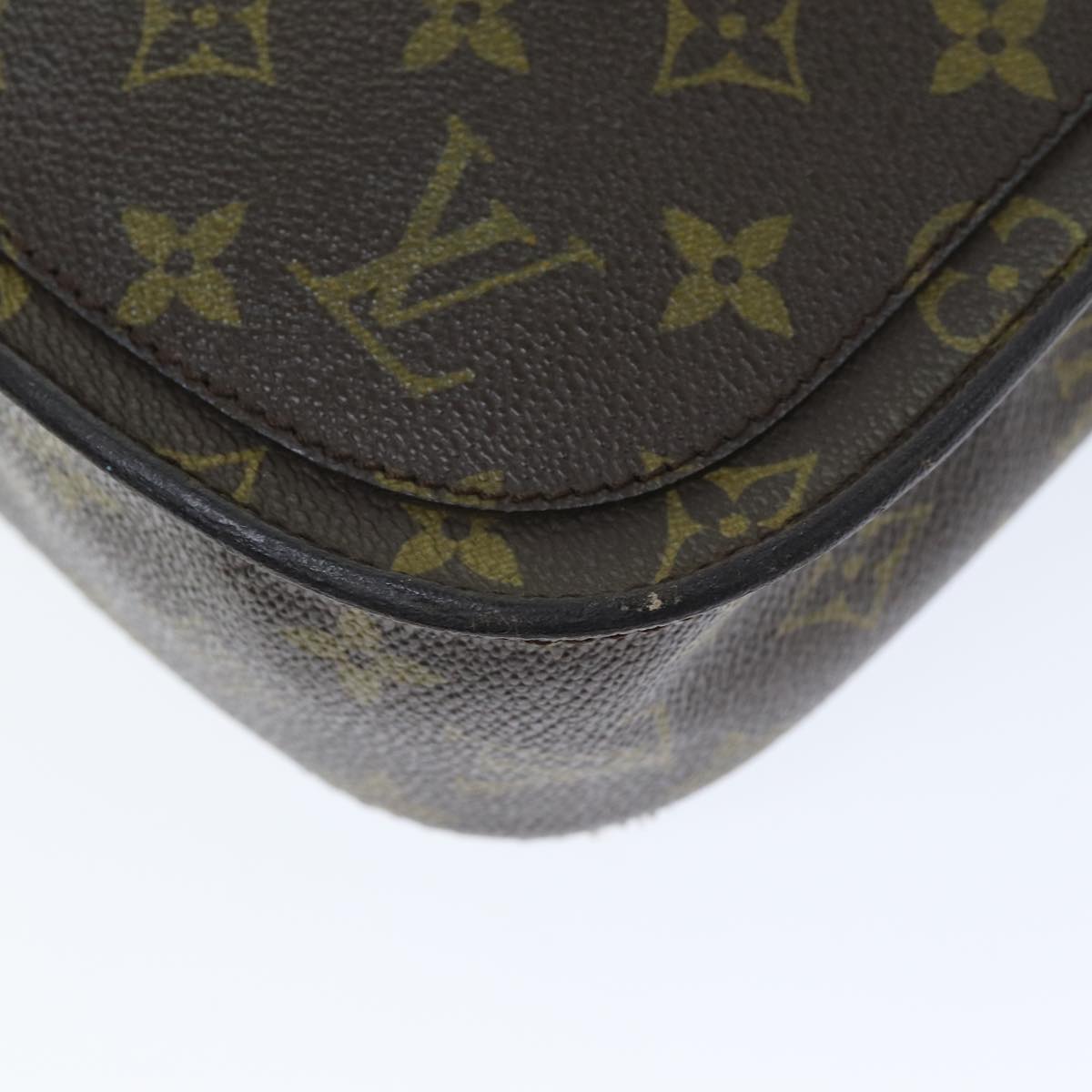 LOUIS VUITTON Monogram Saint Cloud GM Shoulder Bag Vintage M51242 LV Auth 72260