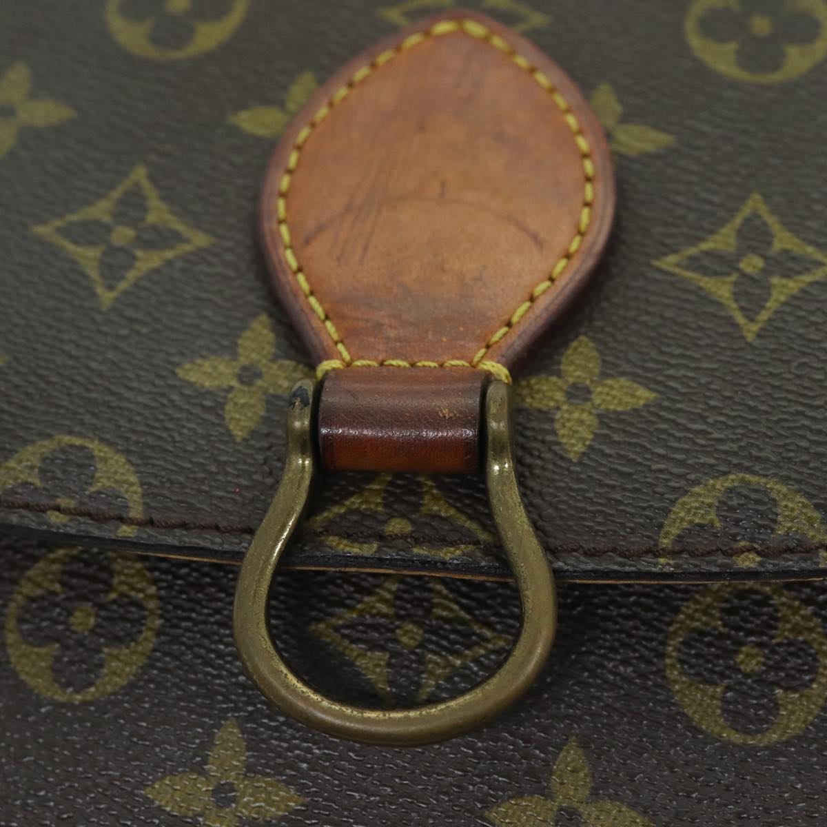 LOUIS VUITTON Monogram Saint Cloud GM Shoulder Bag Vintage M51242 LV Auth 72260