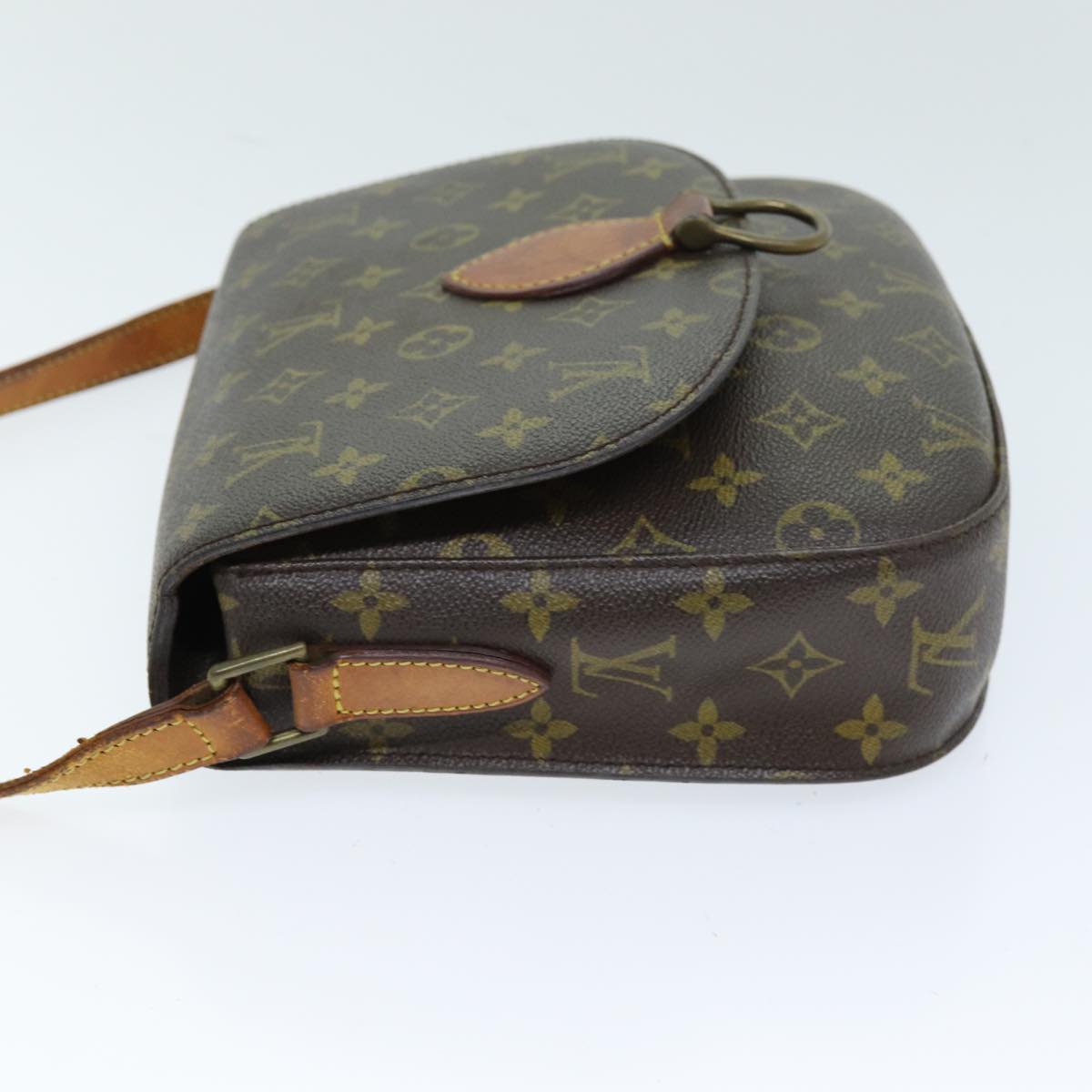 LOUIS VUITTON Monogram Saint Cloud GM Shoulder Bag Vintage M51242 LV Auth 72260