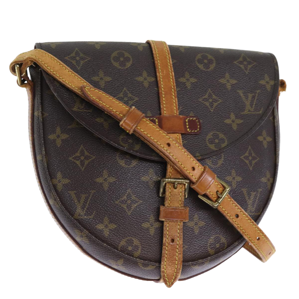 LOUIS VUITTON Monogram Chantilly MM Shoulder Bag M51233 LV Auth 72263