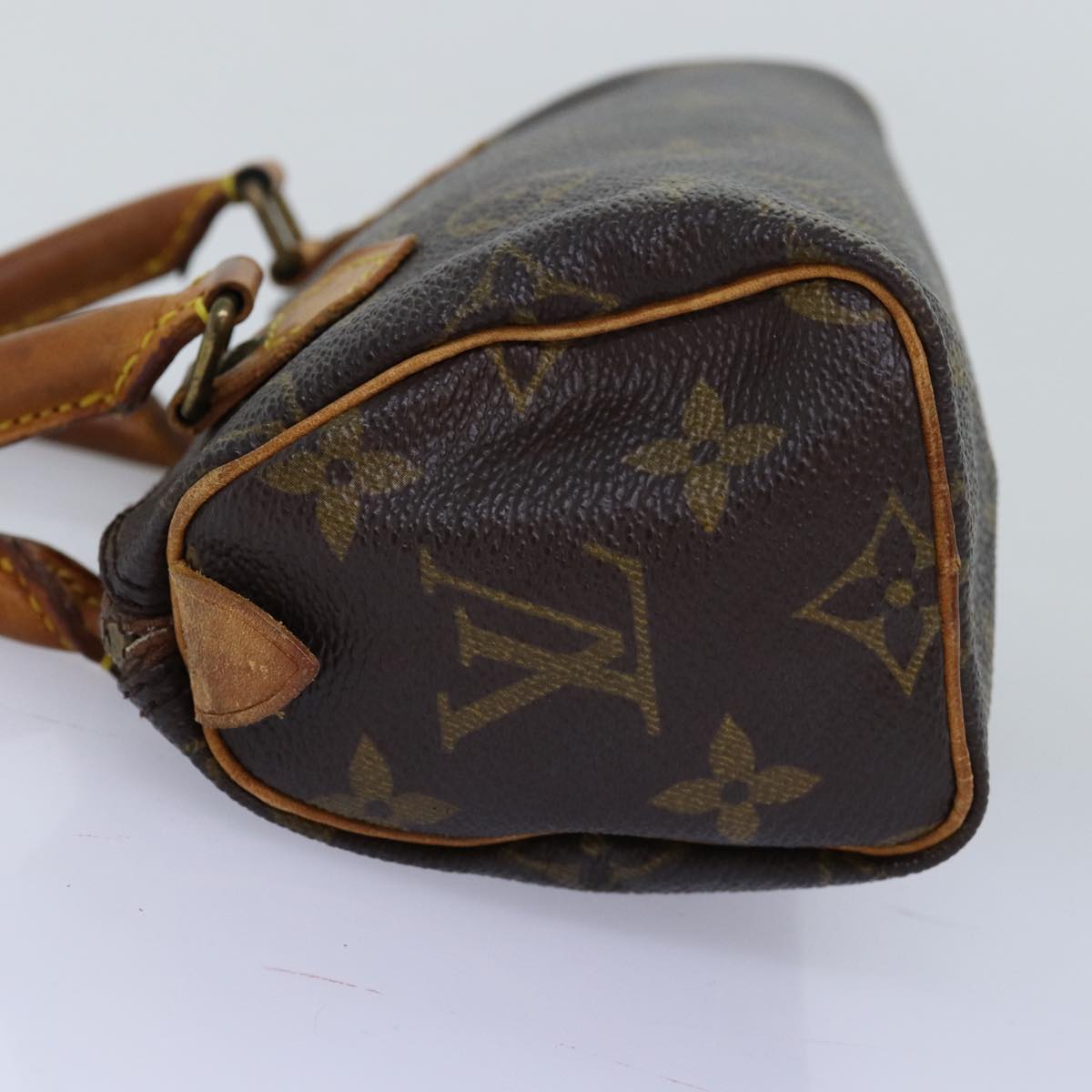 LOUIS VUITTON Monogram Mini Speedy Hand Bag Vintage M41534 LV Auth 72270