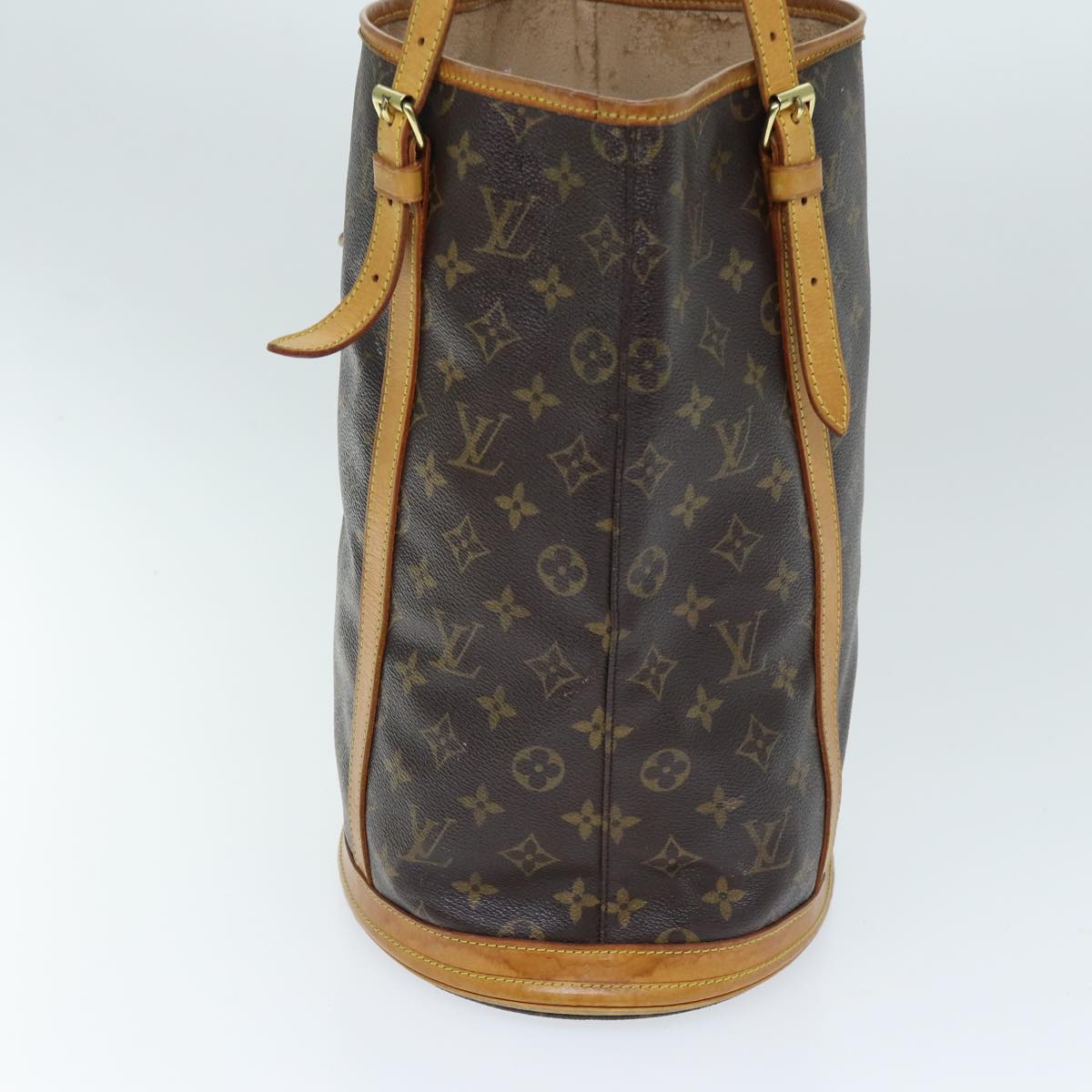 LOUIS VUITTON Monogram Bucket GM Shoulder Bag M42236 LV Auth 72280