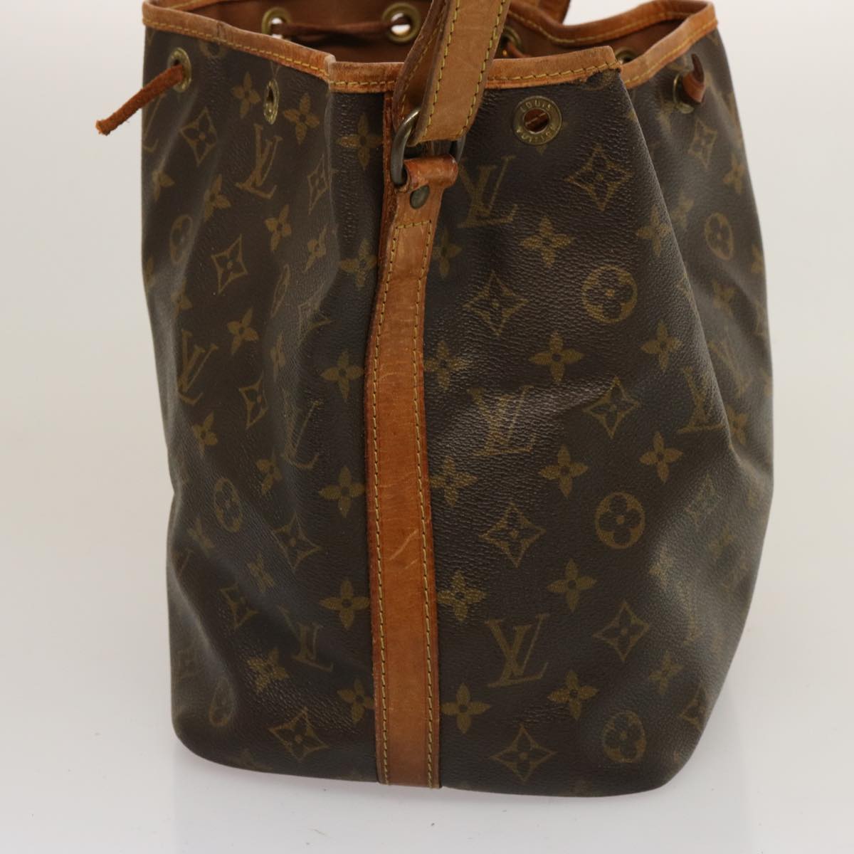 LOUIS VUITTON Monogram Petit Noe Shoulder Bag M42226 LV Auth 72282