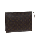 LOUIS VUITTON Monogram Poche Toilette 26 Pouch M47542 LV Auth 72300-1